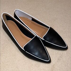J.Crew Edie loafers with piping